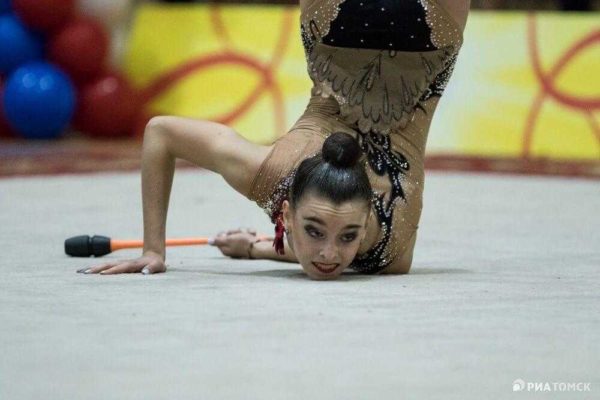 Соревнования по художественной гимнастике в Томске
