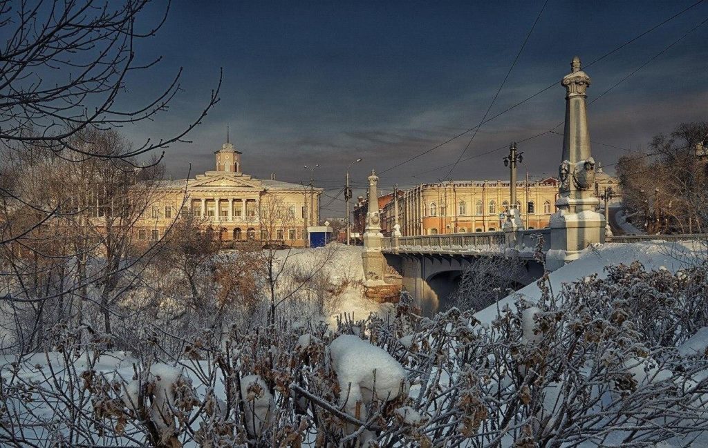 Зимний Томск фото свежие красивые