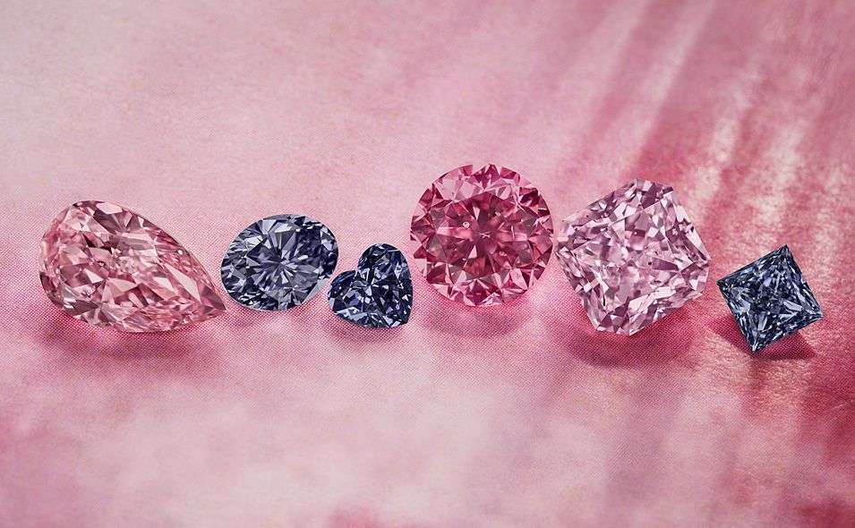 розовые бриллианты